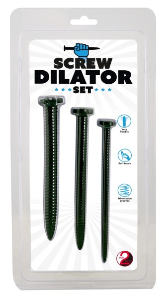 3-teiliges Dilatoren-Set „Screw“, Ø 0,6 cm, 1 cm, 1,3 cm - vergleichen und günstig kaufen 3-teiliges Dilatoren-Set „Screw“, Ø 0,6 cm, 1 cm, 1,3 cm - vergleichen und günstig kaufen